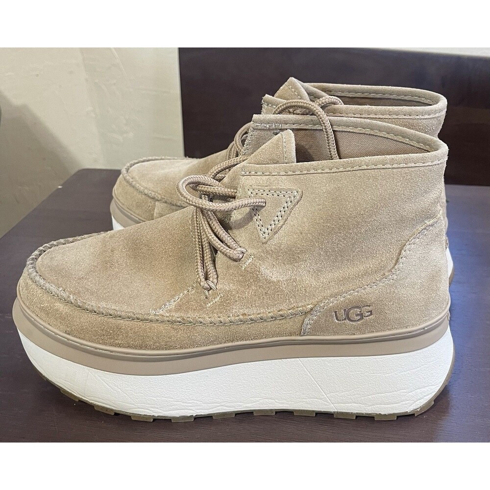 UGG Marin Platform Bootie Chestnut Women’s Size 8 - Picture 2 of 8